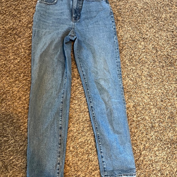Madewell The Mom Jean women's medium wash jeans size 25 - Picture 2 of 6